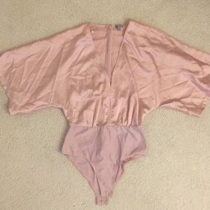 Sexy low cut body suit